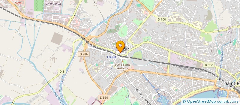 localisation de l'entreprise ABRAS CHEDORGE à FREJUS