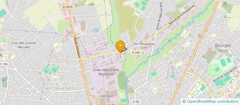 localisation de l'entreprise ABRASIF SERVICE  SAINT-DOULCHARD