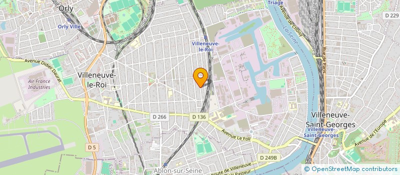 localisation de l'entreprise ABRASORUS  VILLENEUVE-LE-ROI