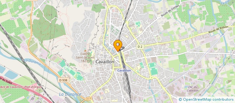 localisation de l'entreprise ABRAXAS à CAVAILLON