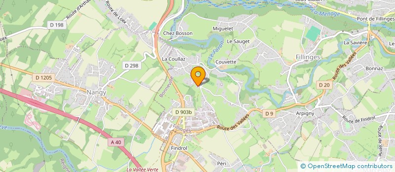 localisation de l'entreprise ABRAZO KAKAO  FILLINGES