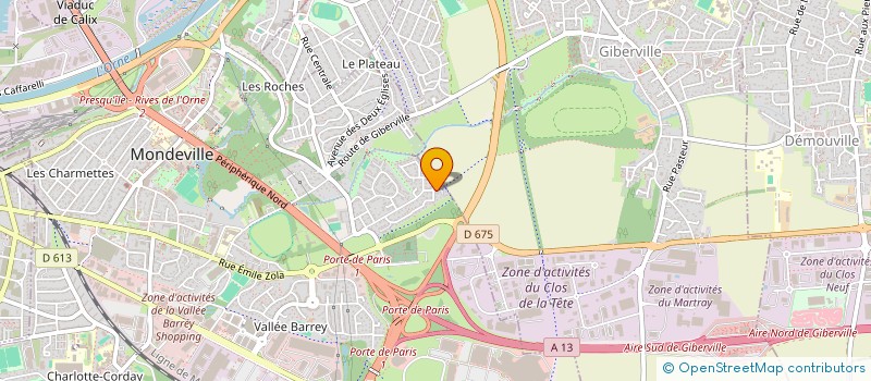 localisation de l'entreprise ABRAZO PA' BAILAR  MONDEVILLE