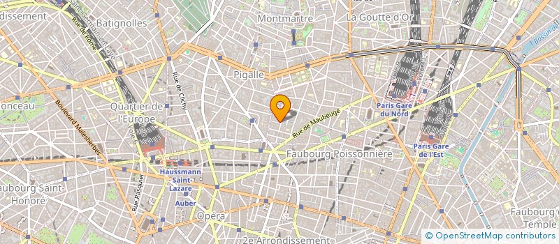 localisation de l'entreprise ABREA  PARIS