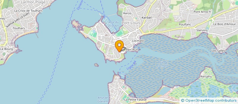 localisation de l'entreprise ABRENNES  PORT-LOUIS