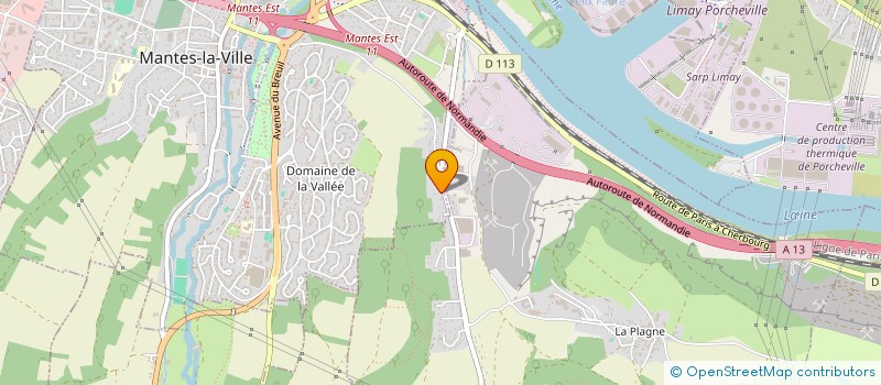 localisation de l'entreprise ABREU INVEST  MANTES-LA-VILLE