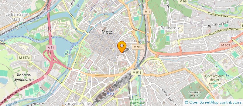 localisation de l'entreprise ABREUVOIR  METZ