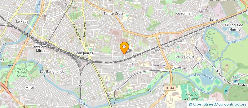 localisation de l'entreprise ABREVIATIONS à LE MANS