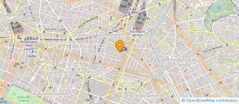 localisation de l'entreprise ABRI à PARIS