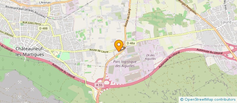 localisation de l'entreprise ABRI MOBILE SERVICE à ENSUES-LA-REDONNE