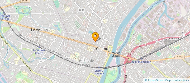 localisation de l'entreprise ABRI PROTEC CAR à CHATOU