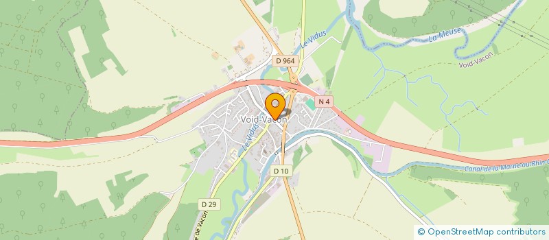 localisation de l'entreprise ABRI2G à VOID-VACON