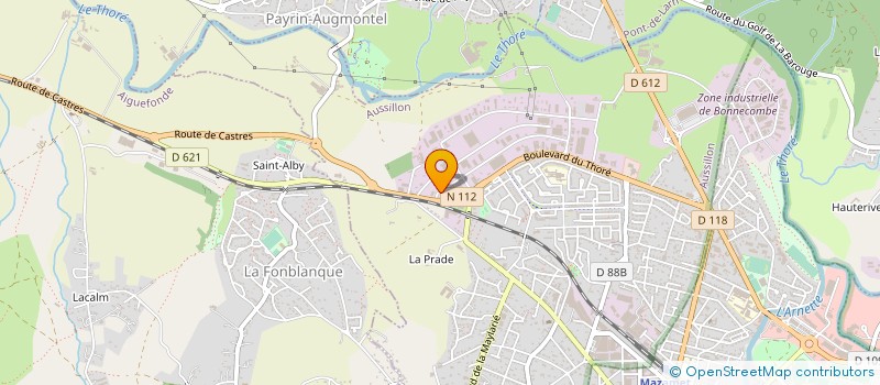 localisation de l'entreprise ABRIAL ACCES ETAGES SARL à AUSSILLON