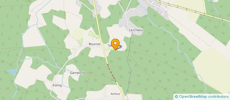 localisation de l'entreprise ABRIBAT JEAN BAPTISTE ET MONIQUE  AUREILHAN