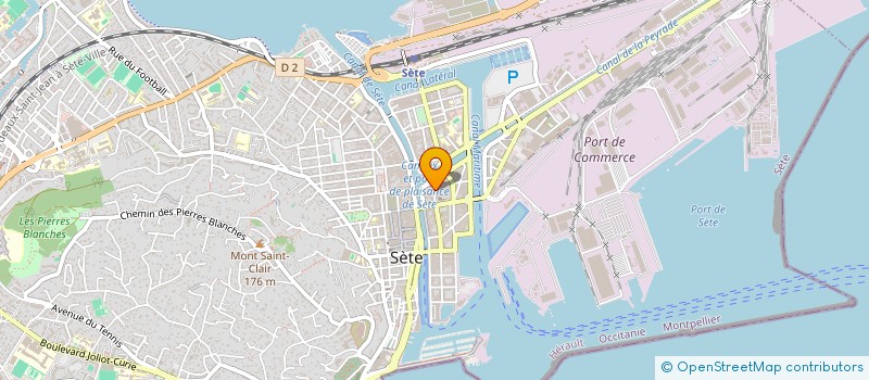 localisation de l'entreprise ABRIC  SETE