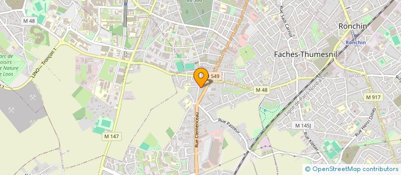 localisation de l'entreprise ABRICLEAN  WATTIGNIES