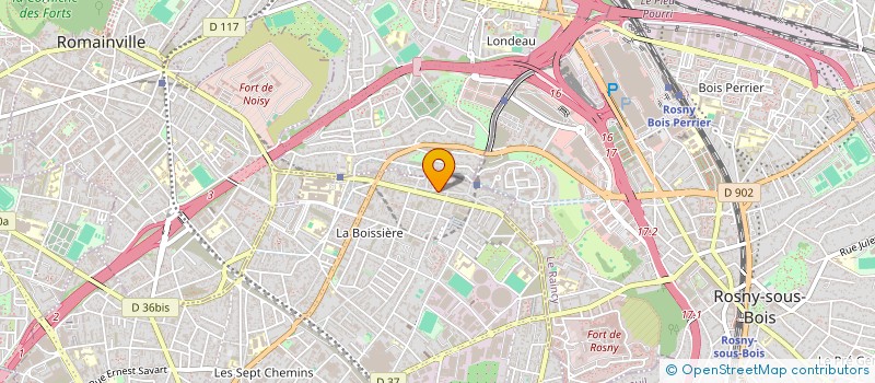 localisation de l'entreprise ABRICOT HABITAT à MONTREUIL