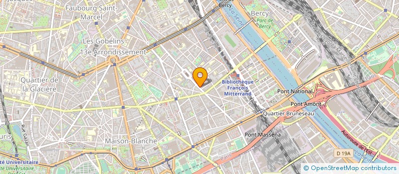 localisation de l'entreprise ABRICOTINE - INSTITUT DE BEAUTE  PARIS