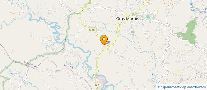 localisation de l'entreprise ABRICOTS  GROS-MORNE