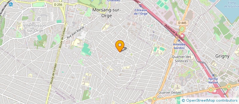 localisation de l'entreprise ABRID à MORSANG-SUR-ORGE