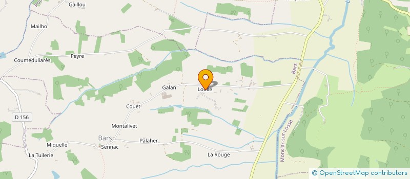 localisation de l'entreprise ABRIE  MIRAMONT D'ASTARAC