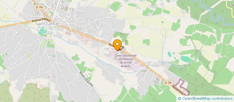 localisation de l'entreprise ABRIER à SAINT-CANNAT