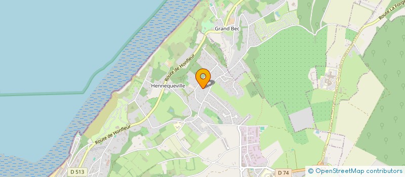 localisation de l'entreprise ABRIFETE à TROUVILLE-SUR-MER