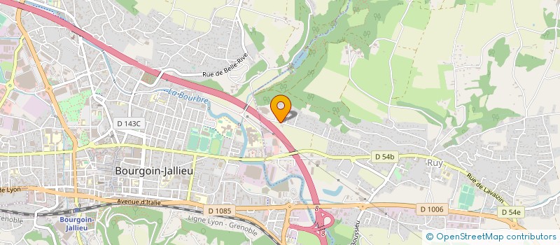 localisation de l'entreprise ABRILAND à RUY-MONTCEAU