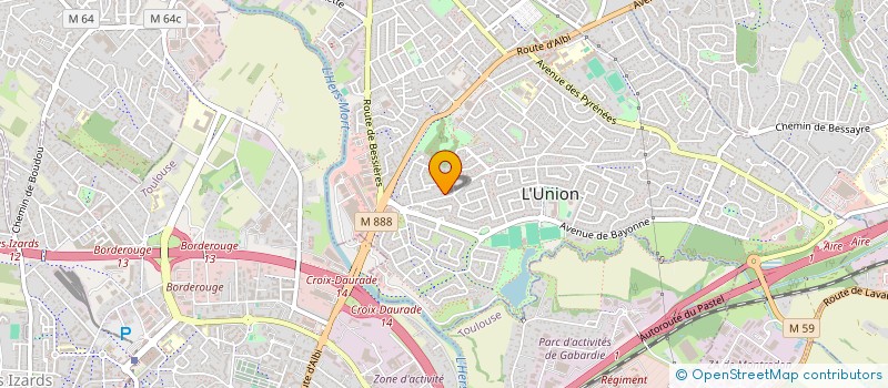 localisation de l'entreprise ABRILEADER à L'UNION