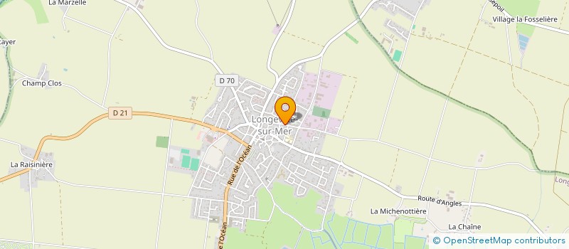 localisation de l'entreprise ABRILOC  LONGEVILLE-SUR-MER