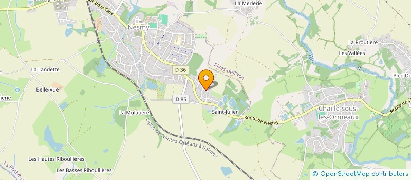 localisation de l'entreprise ABRIMMO  NESMY