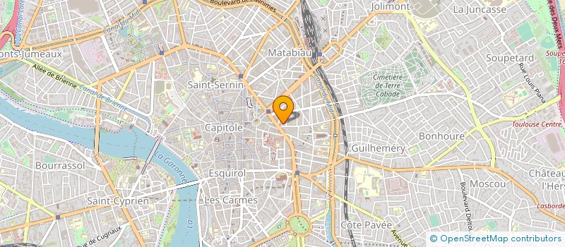 localisation de l'entreprise ABRIR à TOULOUSE