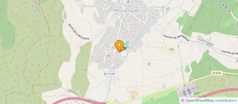 localisation de l'entreprise ABRITAT IMMO  MONTARNAUD