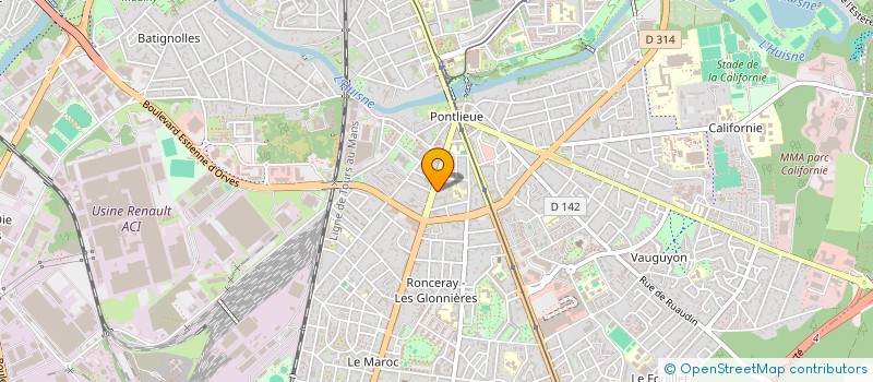 localisation de l'entreprise ABRITOUT à LE MANS