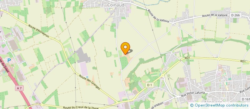 localisation de l'entreprise ABRIVAN  ANNEYRON