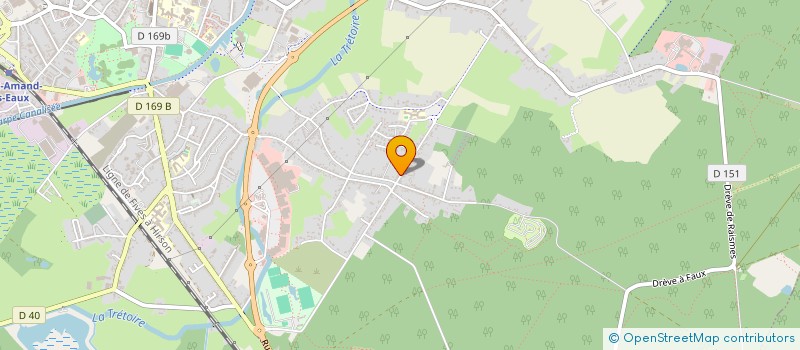 localisation de l'entreprise ABRIVIL à SAINT-AMAND-LES-EAUX