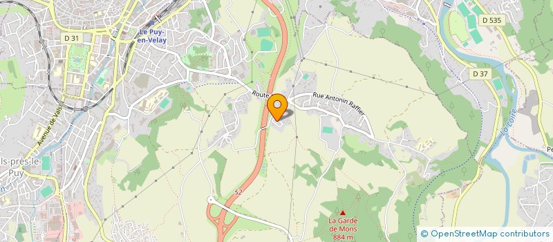 localisation de l'entreprise ABRLOC  LE PUY-EN-VELAY