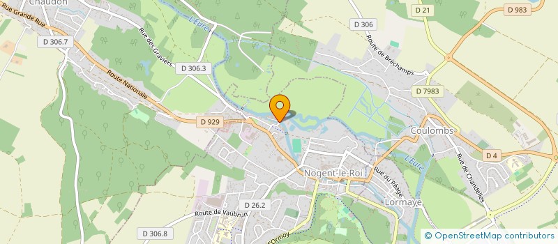 localisation de l'entreprise ABRN PLOMBERIE  NOGENT-LE-ROI