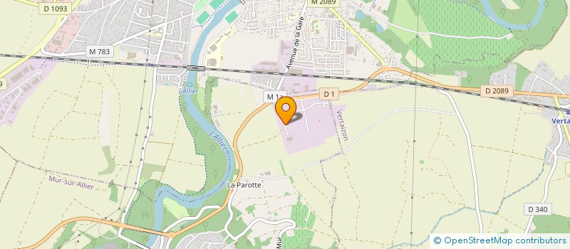 localisation de l'entreprise ABRP PROD 02 à AURILLAC
