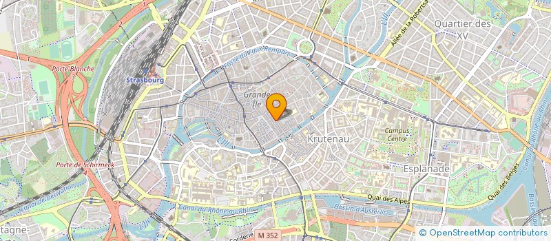 localisation de l'entreprise ABS à STRASBOURG
