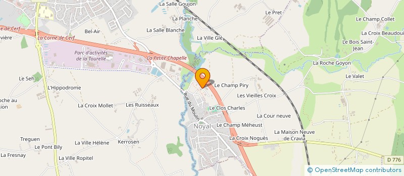 localisation de l'entreprise ABS à NOYAL