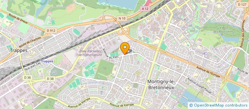 localisation de l'entreprise ABS'6 à MONTIGNY-LE-BRETONNEUX