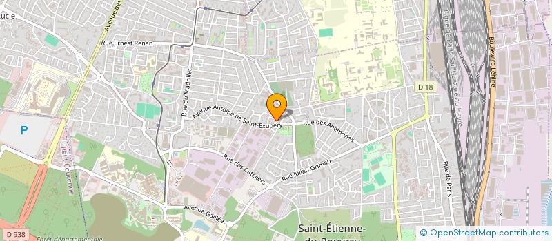 localisation de l'entreprise ABS  SAINT-ETIENNE-DU-ROUVRAY