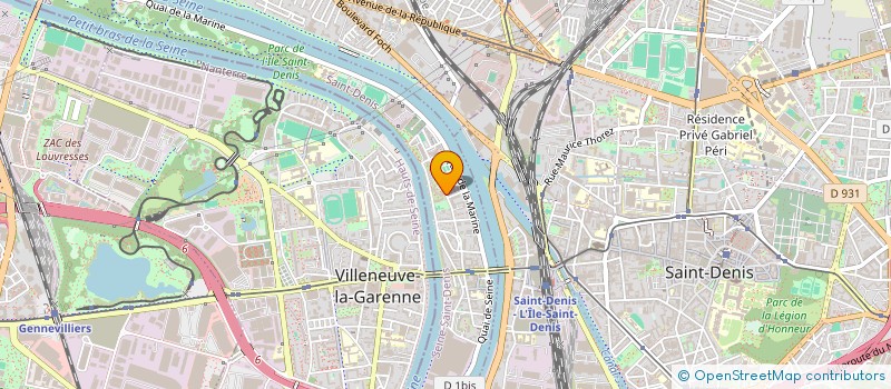 localisation de l'entreprise ABS BAT à EPINAY-SUR-SEINE