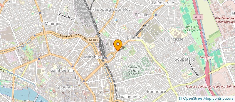 localisation de l'entreprise ABS CAPITOLE IMMOBILIER  TOULOUSE