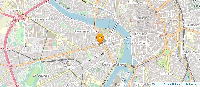 localisation de l'entreprise ABS CAPITOLE IMMOBILIER GESTION à TOULOUSE
