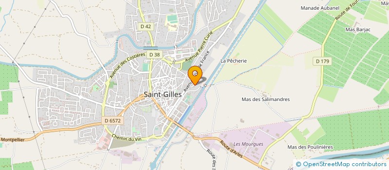 localisation de l'entreprise ABS CONDUITE  SAINT-GILLES