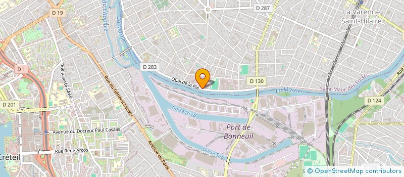 localisation de l'entreprise ABS COUVERTURE à SAINT-MAUR-DES-FOSSES