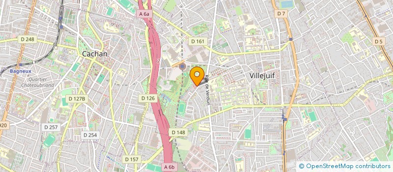 localisation de l'entreprise ABS FACADE  VILLEJUIF