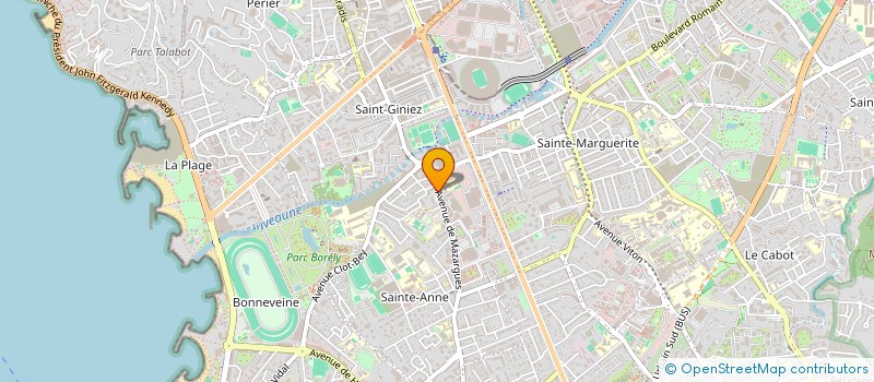 localisation de l'entreprise ABS GAUBERT à MARSEILLE