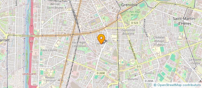 localisation de l'entreprise ABS GROUPE à GRENOBLE